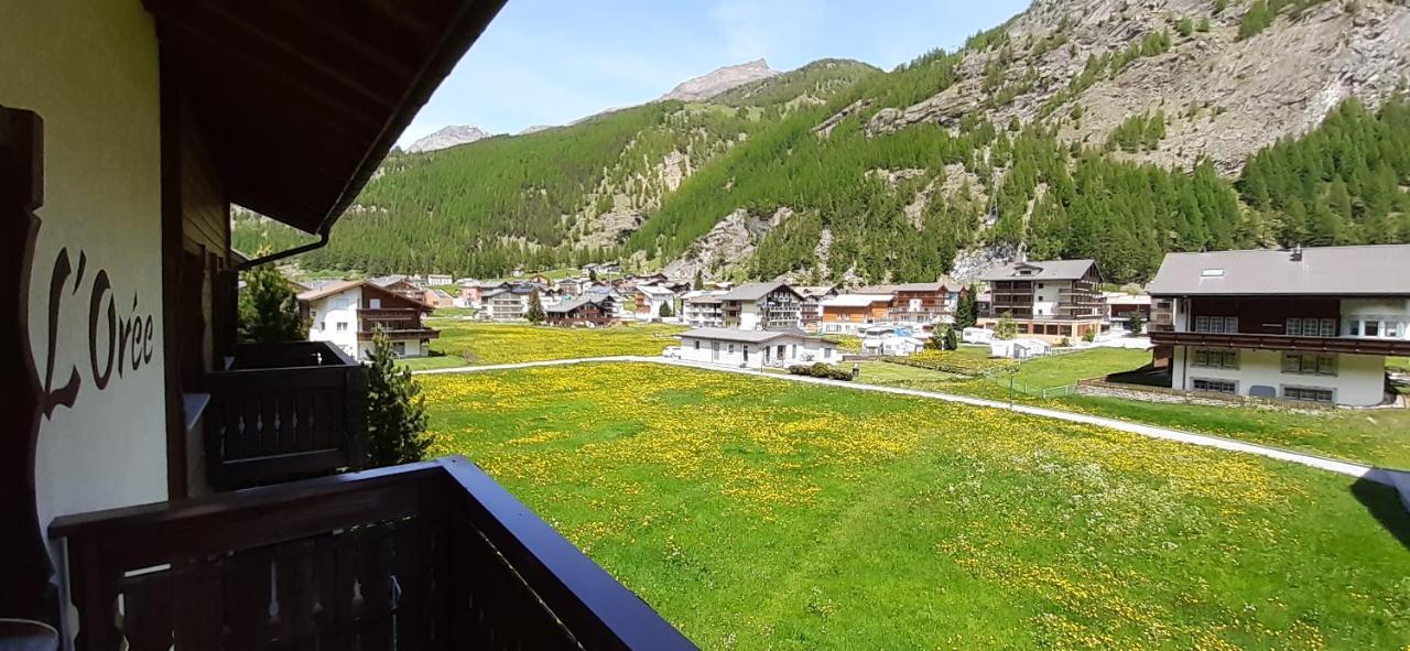 Free Cable Car & Bus In The Summer Haus L'Oree Saas-Grund Zewnętrze zdjęcie